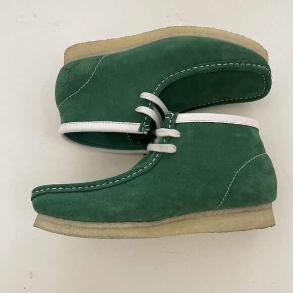 Sycamore Style by F. Santos MONSTER GREEN Apollo Moccasins Mid Shoe RETRO‎ 8.5 - Picture 4 of 11